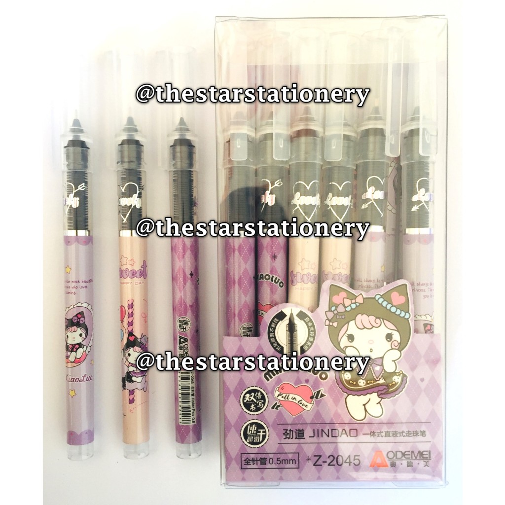 

(1 Biji) Bolpen Aodemei D-1008 Z-2045 0.5 mm Gel Pen