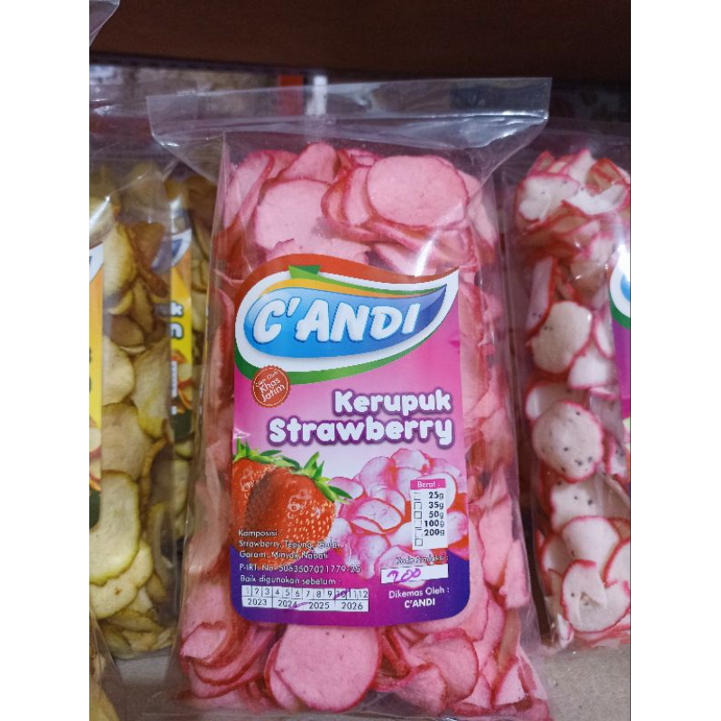 

Kerupuk Buah Merk CANDI