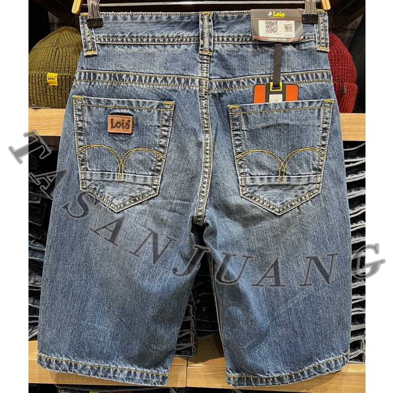 Lois Pendek Original / Celana Lois Pendek / Jeans Pendek Pria