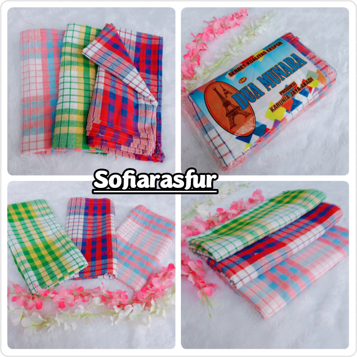 Serbet Jumbo Warna 1 lusin 60x60 cm