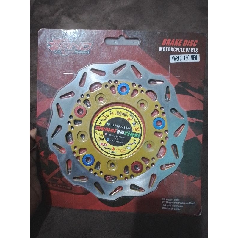 piringan cakram vario new 150 led/piringan cakram 5 lubang