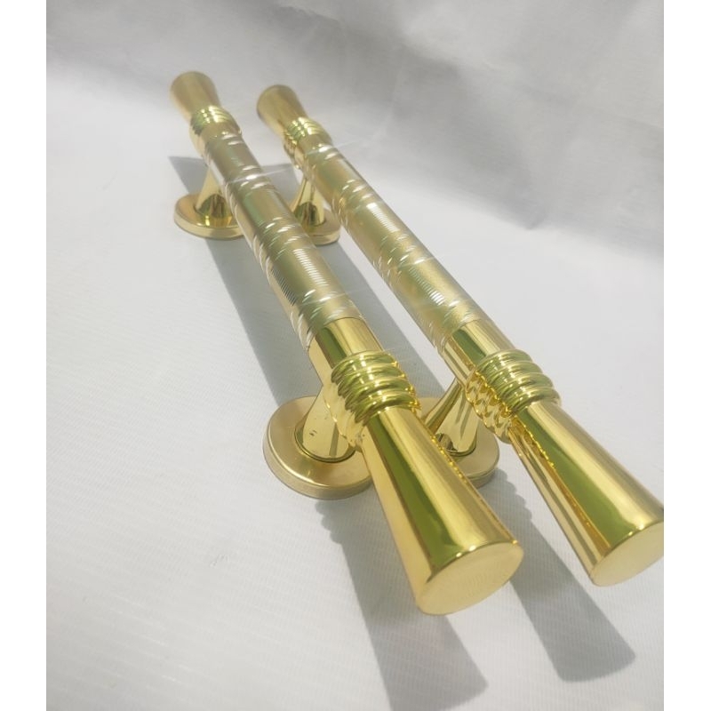 Tarikan Pintu Kupu - Kupu Aluminum Pull Handle Pintu Kupu Sepasang ( Gold)