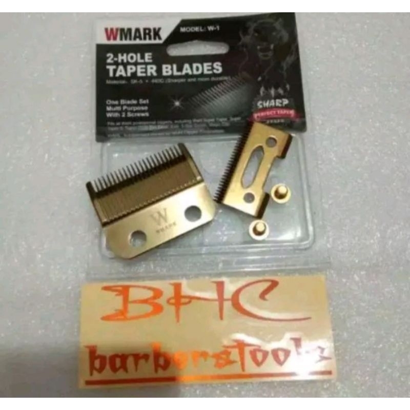 READY WMARK PISAU CADANGAN GOLD BLADE MULTICUT KERAMIK CERAMIC G2800 SUPER TAPER MAGIC CLIP DLL