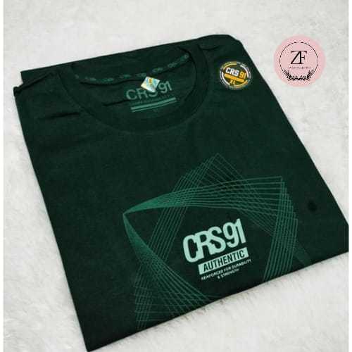 [COD]Kaos Oblong Pria Distro CRS 91 Lengan Pendek Basic/Kaos CRS 91 Basic Terbaru Kaos Oblong Pria D