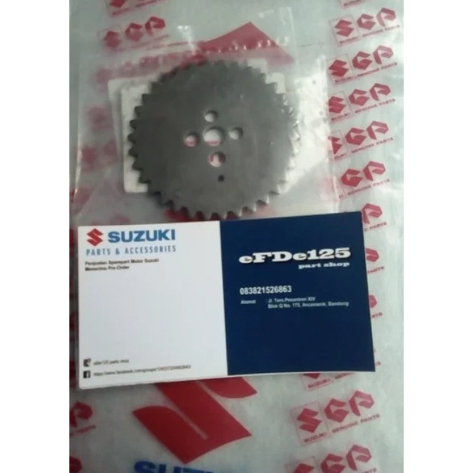 Gigi Sentrik Gear Timing Shogun 125 Robot FL 125 Axelo