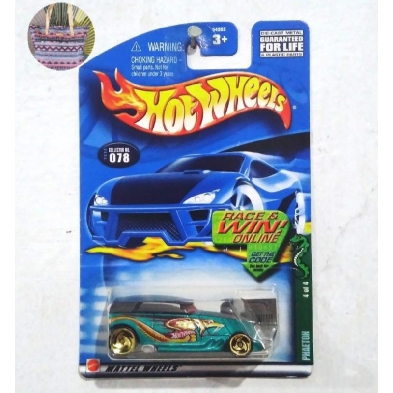 Hot Wheels Phaeton Green hijau