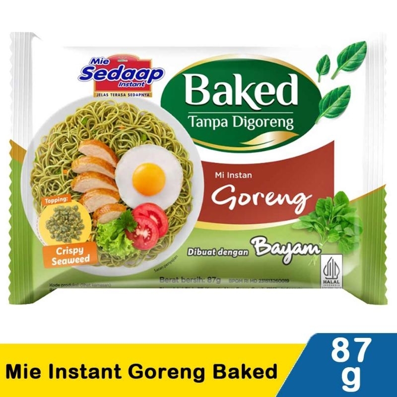 

Mie SEDAP BAKED GORENG BARU