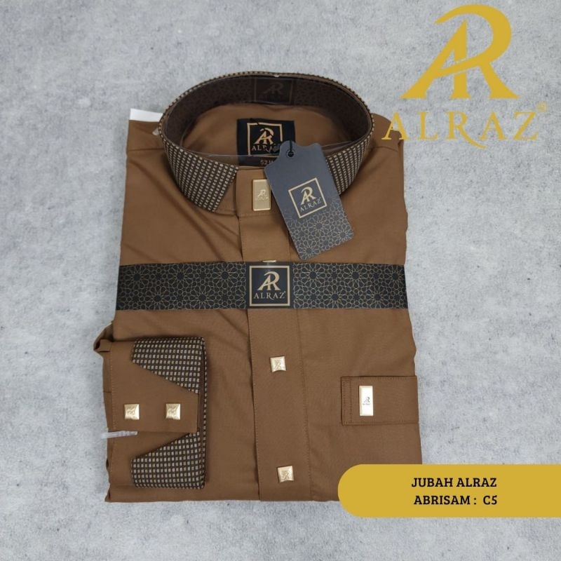 AL RAZ ABRISAM / JUBAH PRIA / MANSET /GAMIS PRIA / LENGAN PANJANG / KATUN / JUBAH KEREN / RABBANI / 