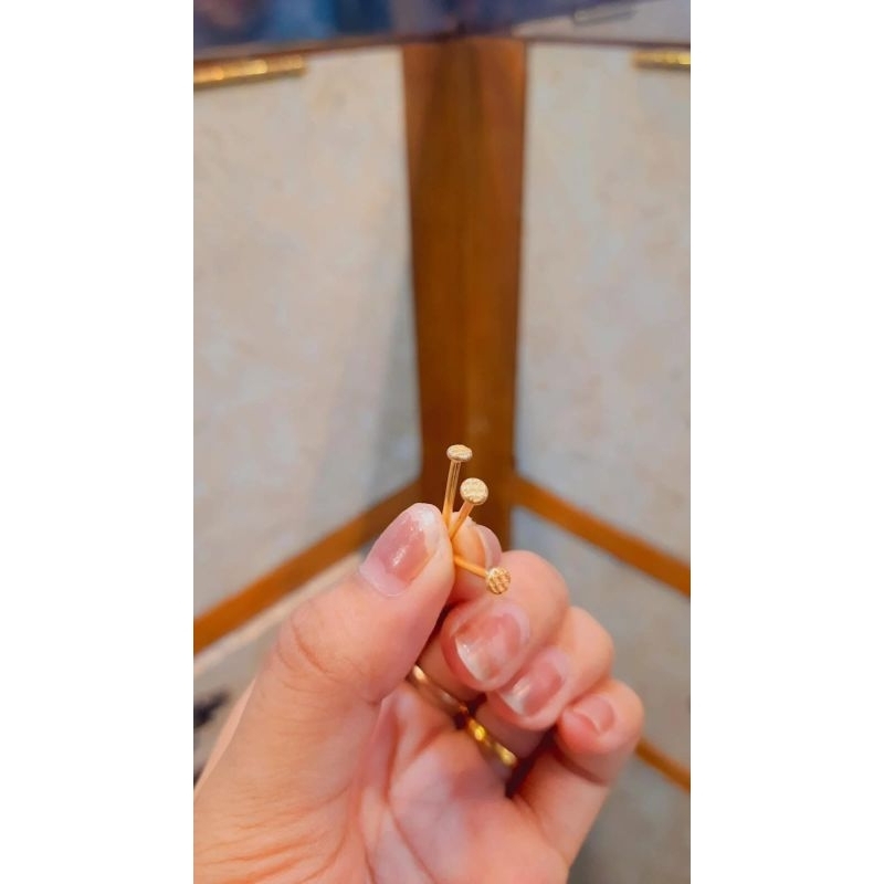 Paku Emas Asli Kadar 30% Berat 0.35Gram