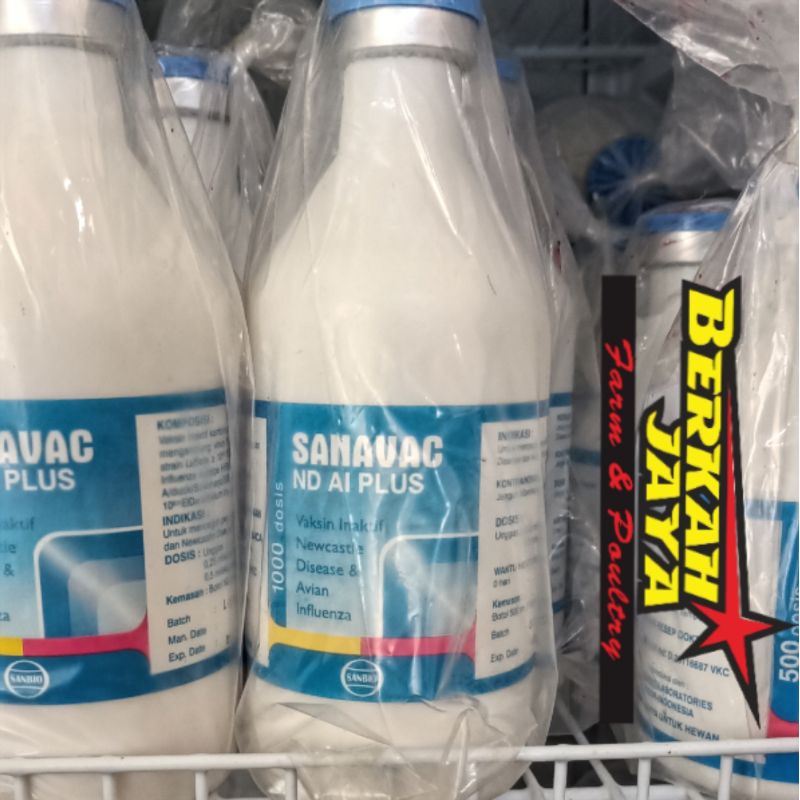 ND AI PLUS Vaksin ayam unggas SANAVAC