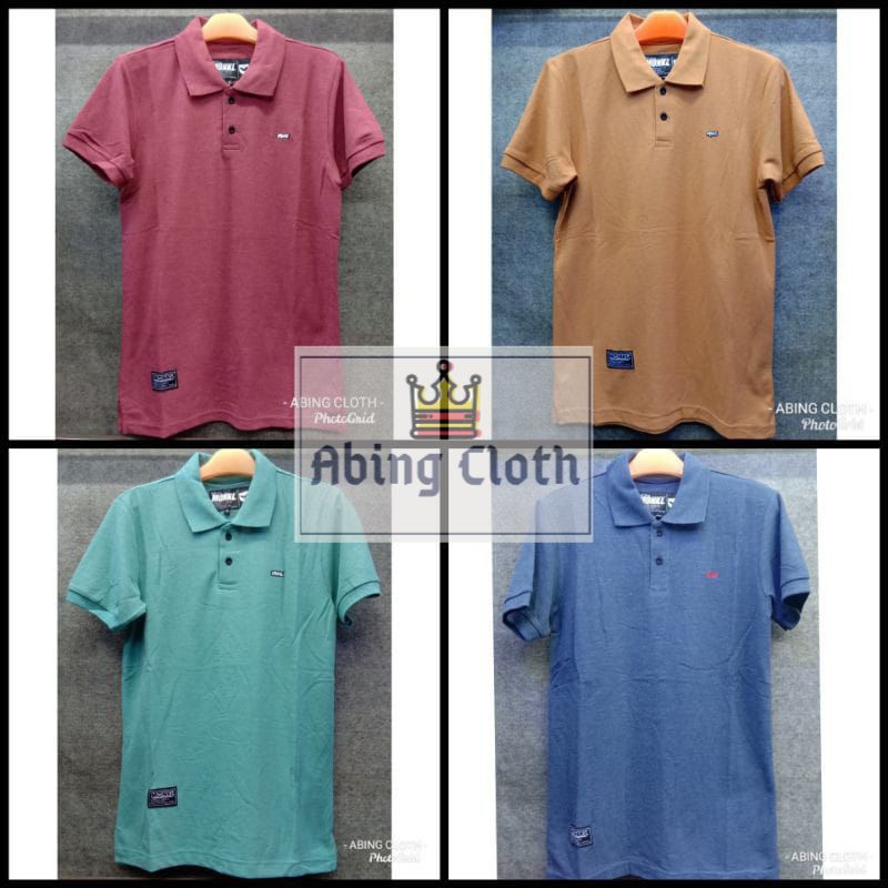 MONKL KAOS POLO PRIA distro bandung KAOS KERAH PRIA POLOS