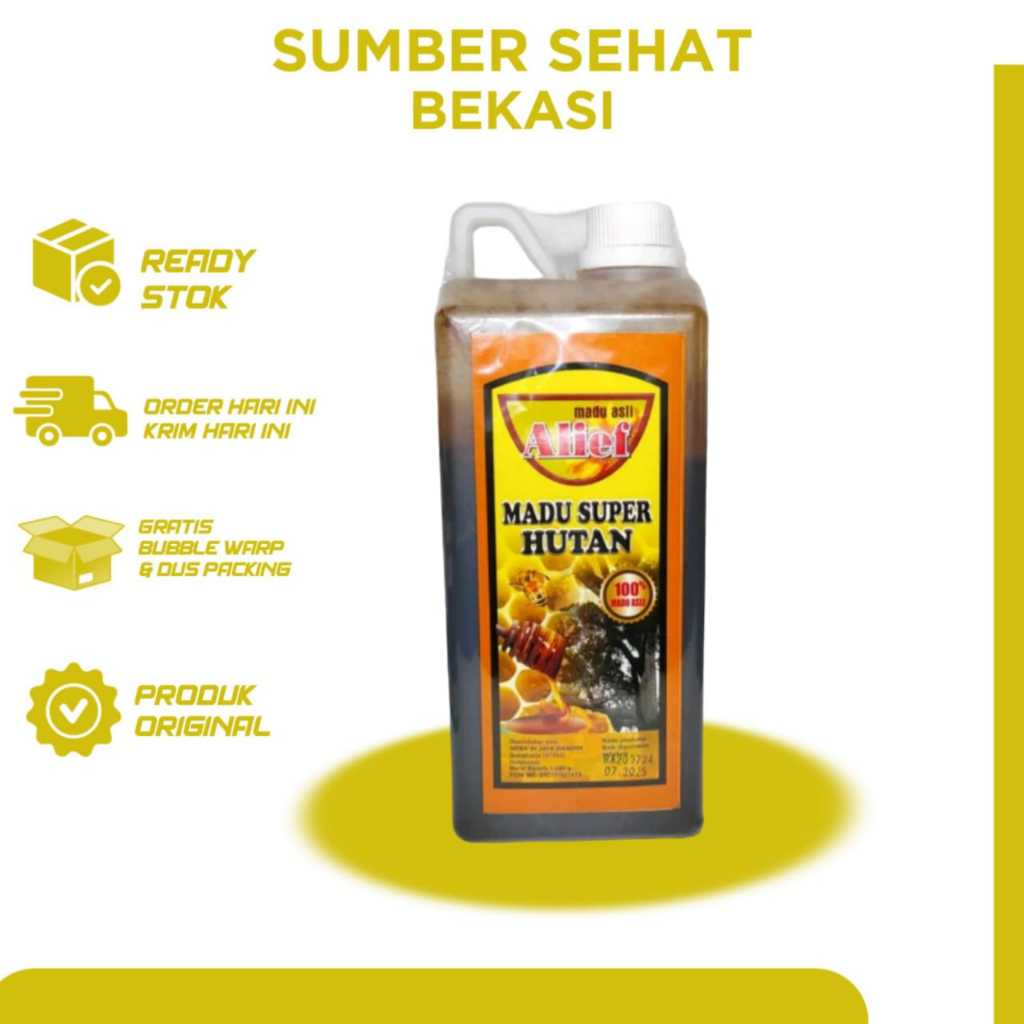 

Madu Hutan Super 1kg- 100% Madu Asli Alief
