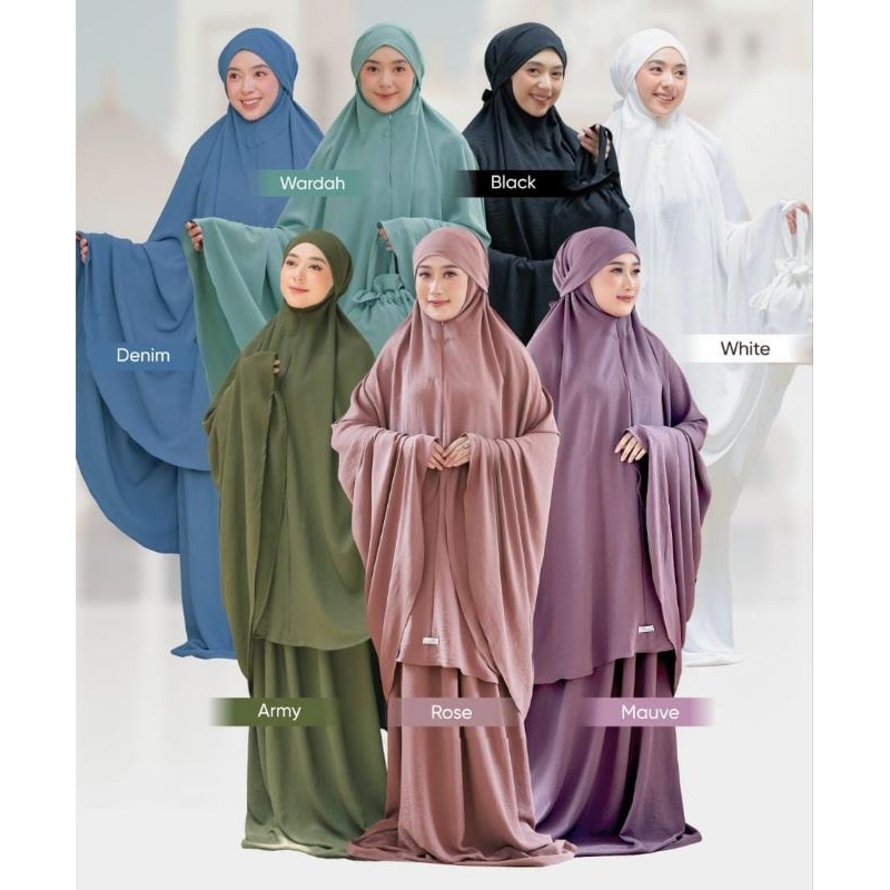 MUKENA KHIMARA FRENCH 3 IN 1