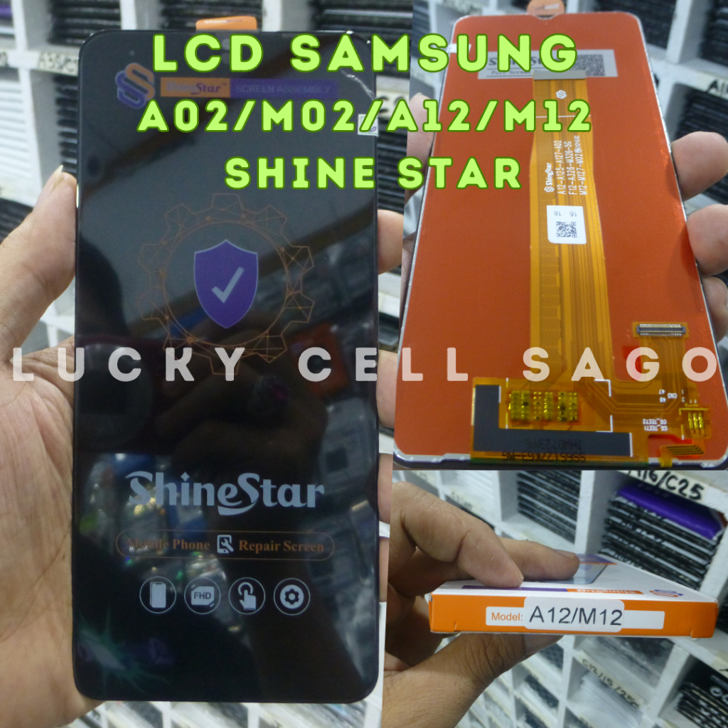 LCD SAMSUNG A02 / A12 / M12 / A32 5G / F12 / SHINE STAR
