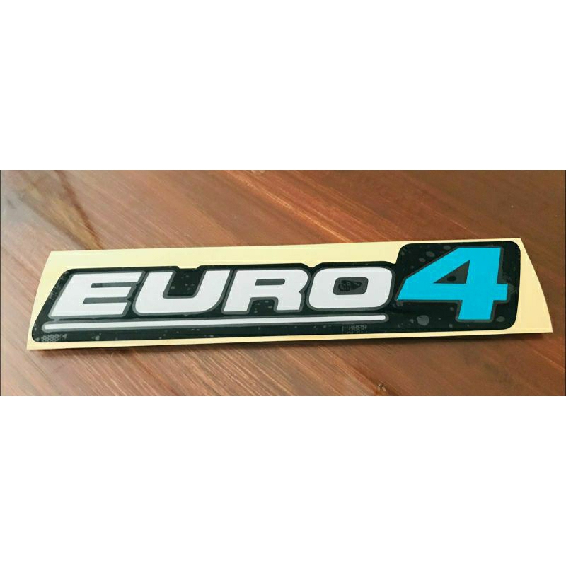 sticker cutting EURO4,stiker mobil