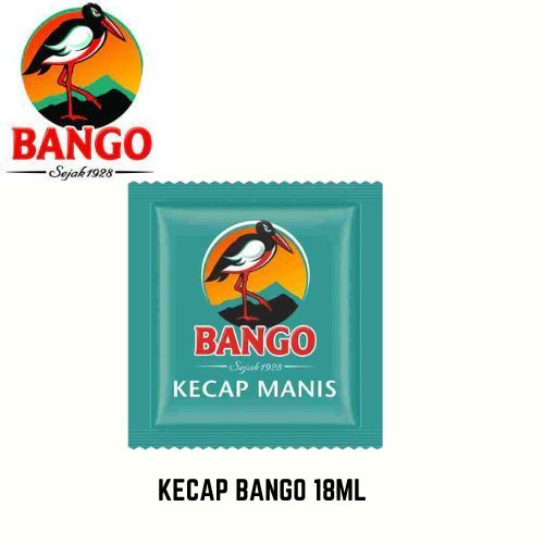 

46 PCS KECAP MANIS BANGO SACHET UKURAN 18ML - ZOCISHOP