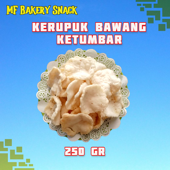 

Krupuk Bawang Ketumbar Mentah 250 gram