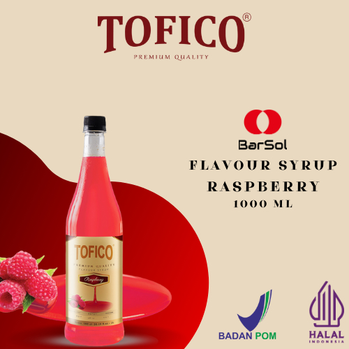 

Tofico Syrup Raspberry 1000 Ml - Barsol Indonesia