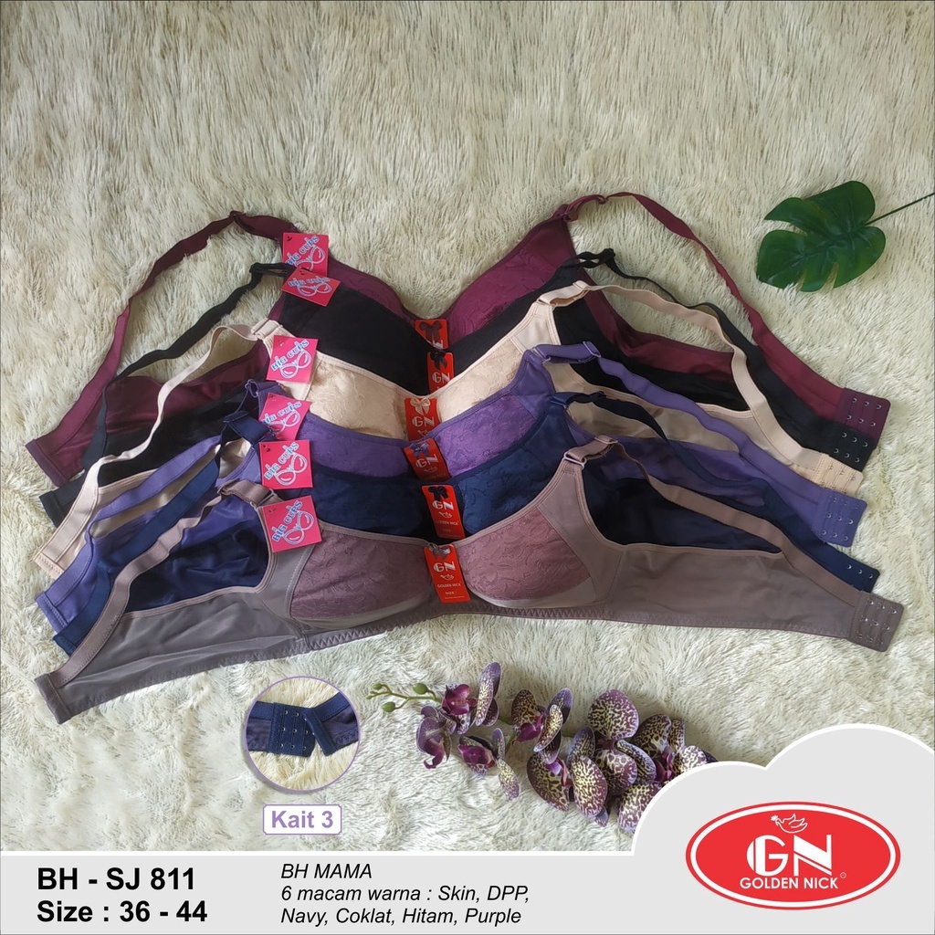 Golden Nick- Bra Big Cup Bra Full Cup Bh Mama Kait 3 BH SJ811