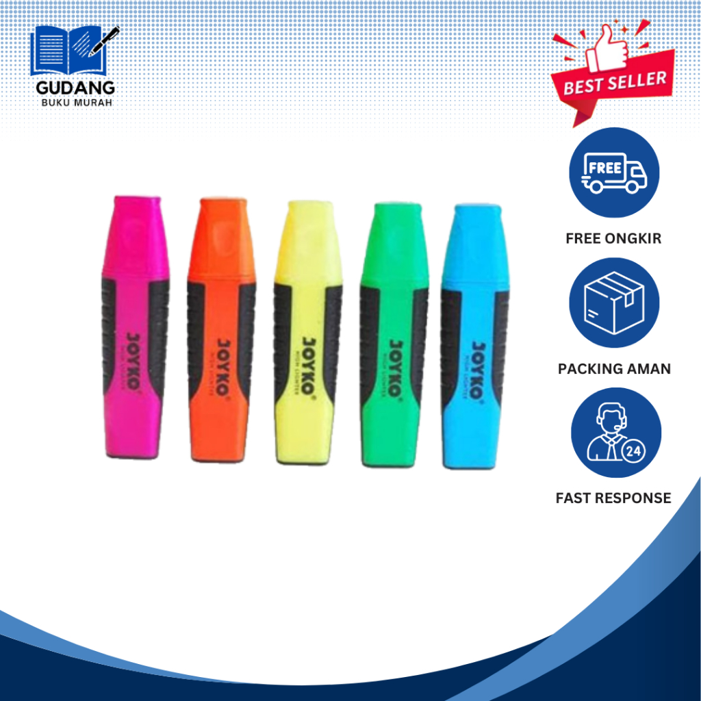 

Highlighter Joyko / Stabilo / Spidol / GUDANG BUKU MURAH