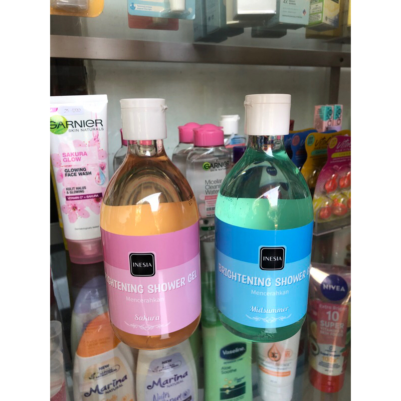 inesia whitening shower gel//sabun mandi//shower gel