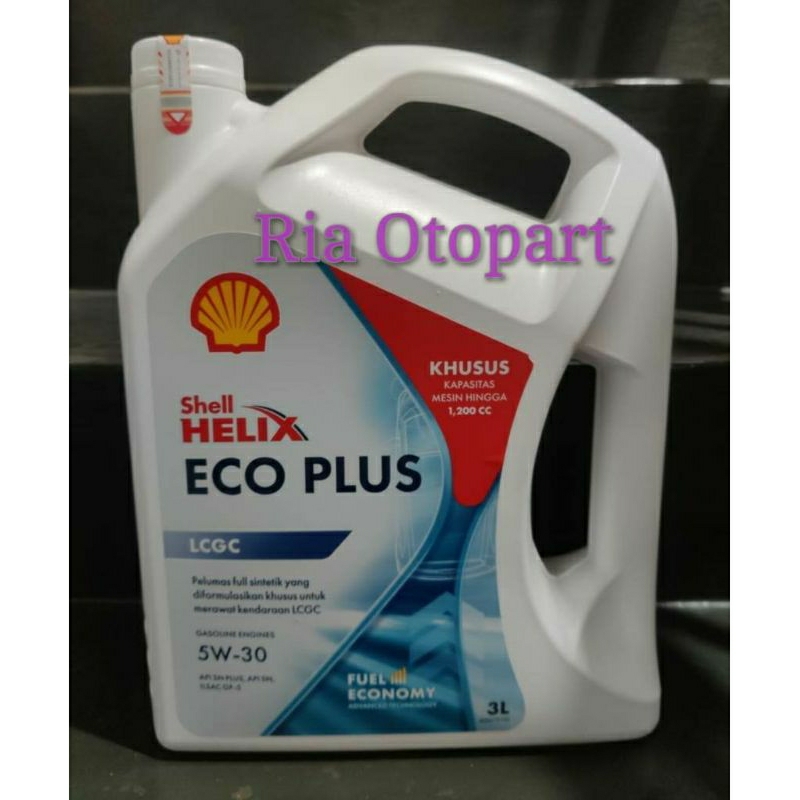 Shell Helix ECO 5W-30  3LITER ASLI