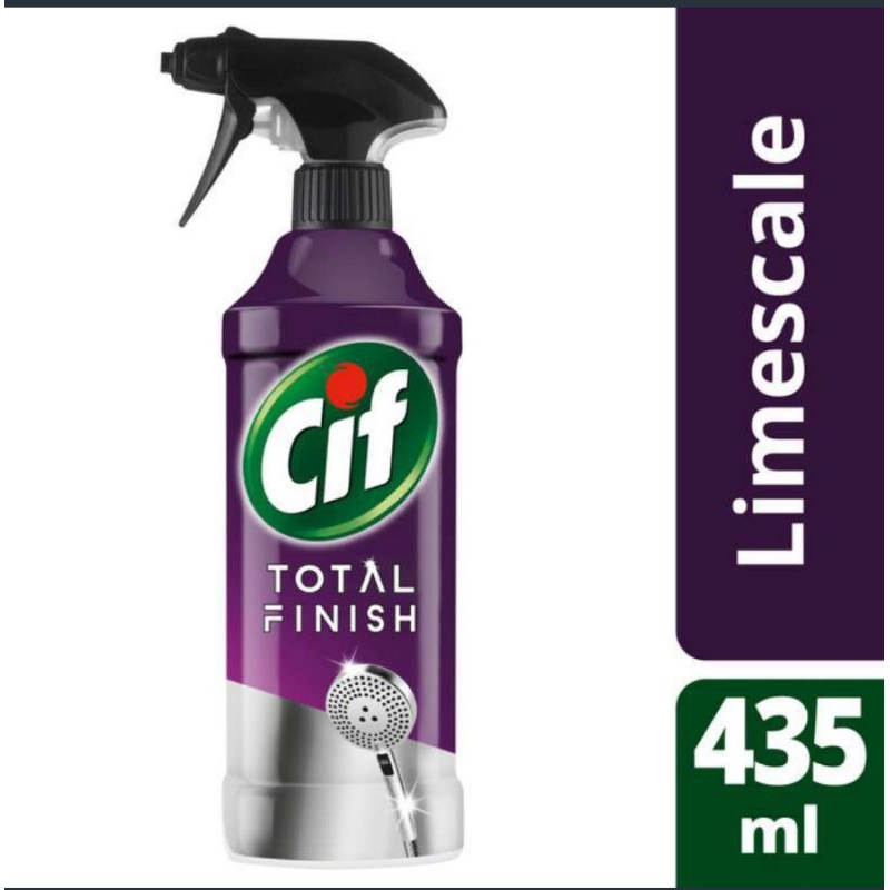Cif Spray Limescale Total Finish Pembersih Kerak 435 ml