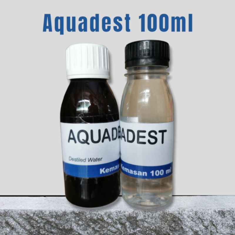 Aquadest  Aquades Akuades