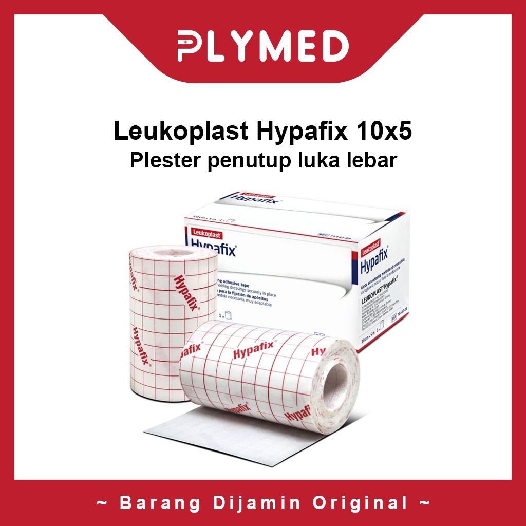 Hypafix 10cm x 5m / Plester Luka Elastis Hypafix Leukoplast