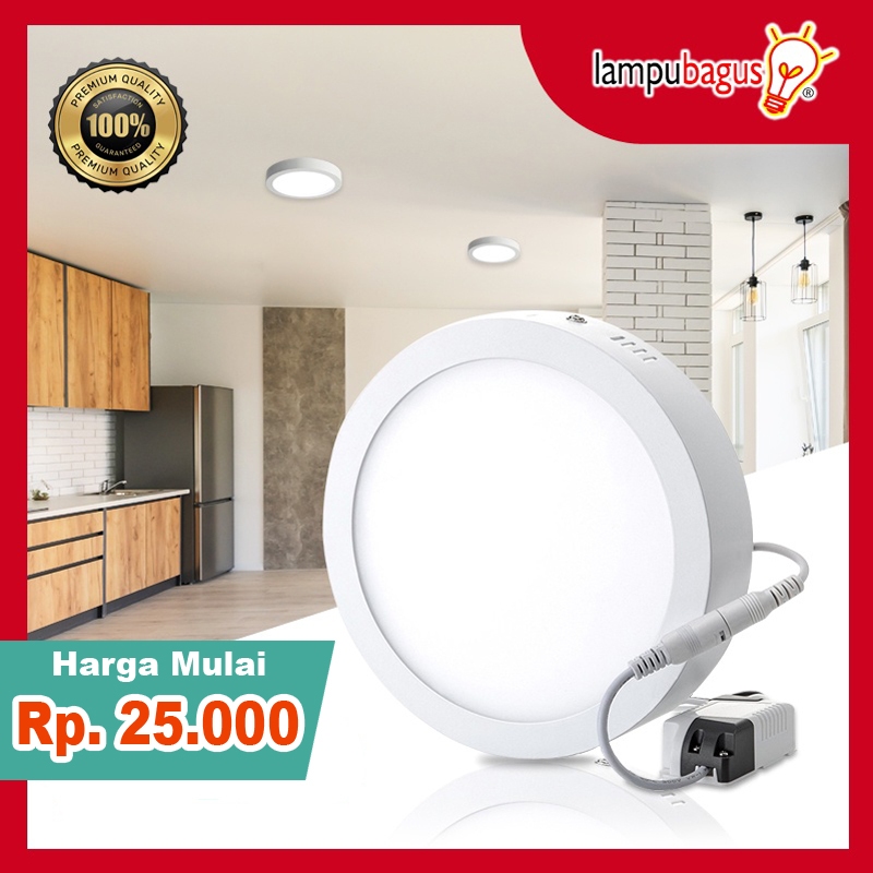 Lampu Downlight LED Panel Lampu Panel LED Outbow Bulat