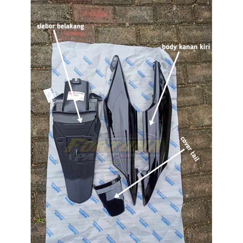 bodi body cover kempolan megapro primus set