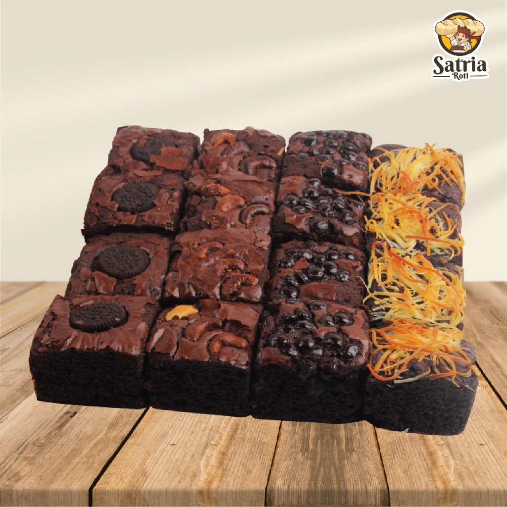 

Brownies Fudge / Brownies Sekat