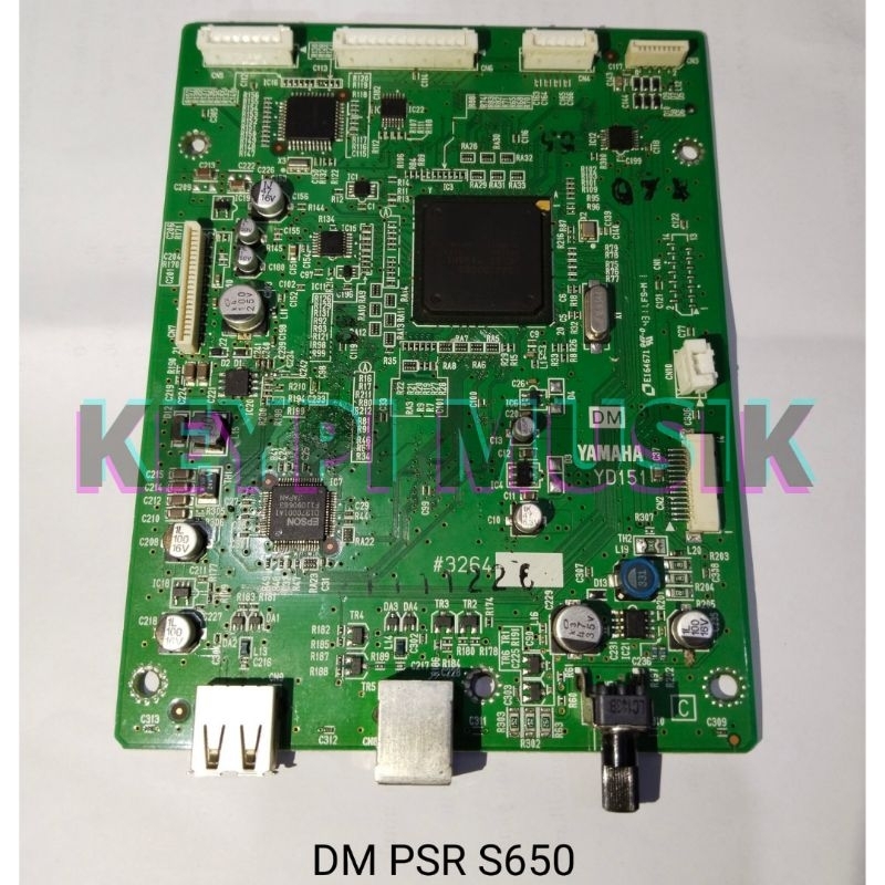 Mainboard Mesin DM Keyboard Yamaha PSR S650