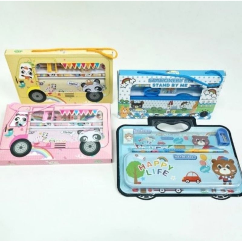 

SJS set alat tulis 9009/ stationery set/fancy set-9009L,bebas