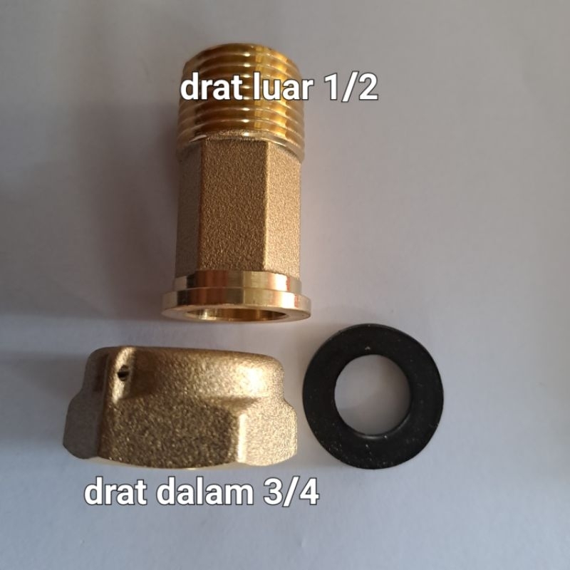 mur kopling / nepel meteran air PDAM