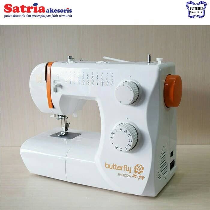 Butterfly JH5832A / JH5832A Mesin Jahit Portable