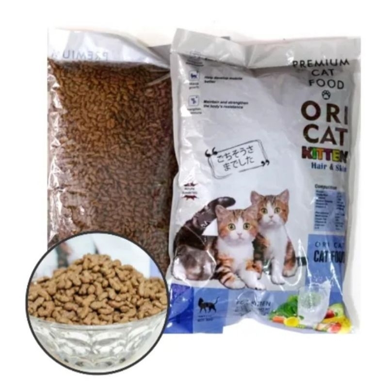 ORI CAT KITTEN CAT FOOD - MAKANAN KUCING KIBBLE UNTUK KITTEN