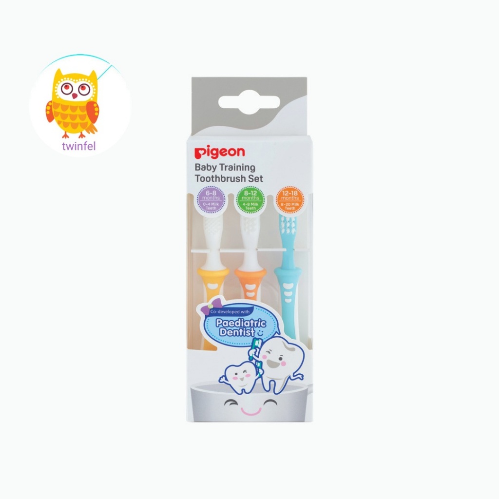 Pigeon Trainig Tootbrush (Sikat Gigi Bayi MIx 1,2,3)