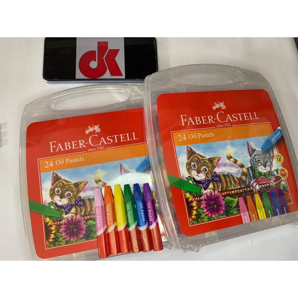 

FABER-CASTELL OIL PASTEL/CRAYON ISI 24 WARNA NON TOXIC |291206|