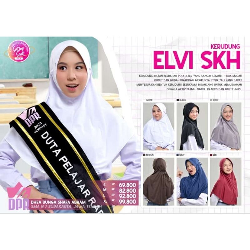 Kerudung Rabbani Elvi Skh