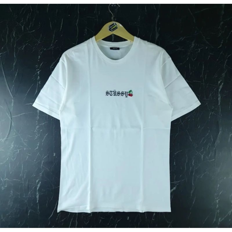 STUSSY CHERRY CENTER LOGO TEE