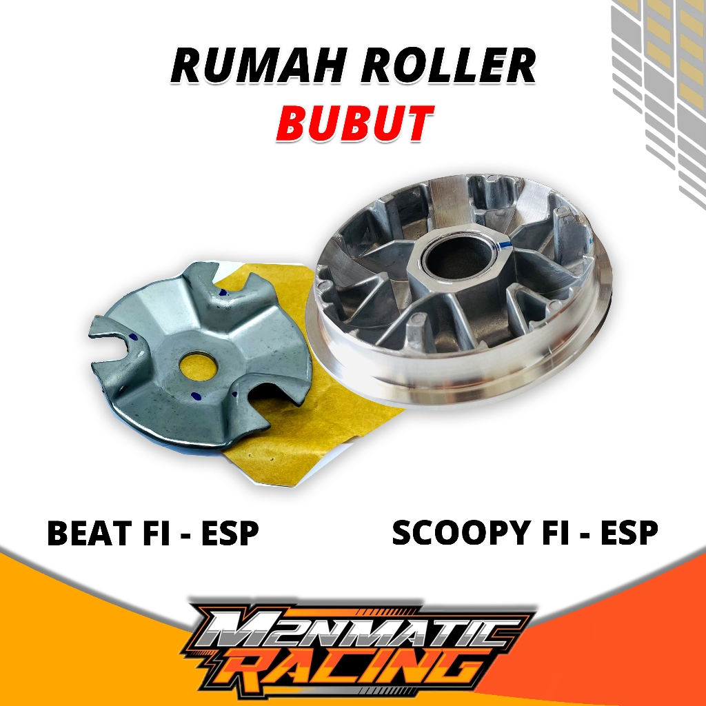 PULLEY BUBUT RUMAH ROLLER GFM BEAT FI STATER KASAR SCOOPY FI VARIO 110 KARBU TUTUP RUMAH ROLLER BEAT