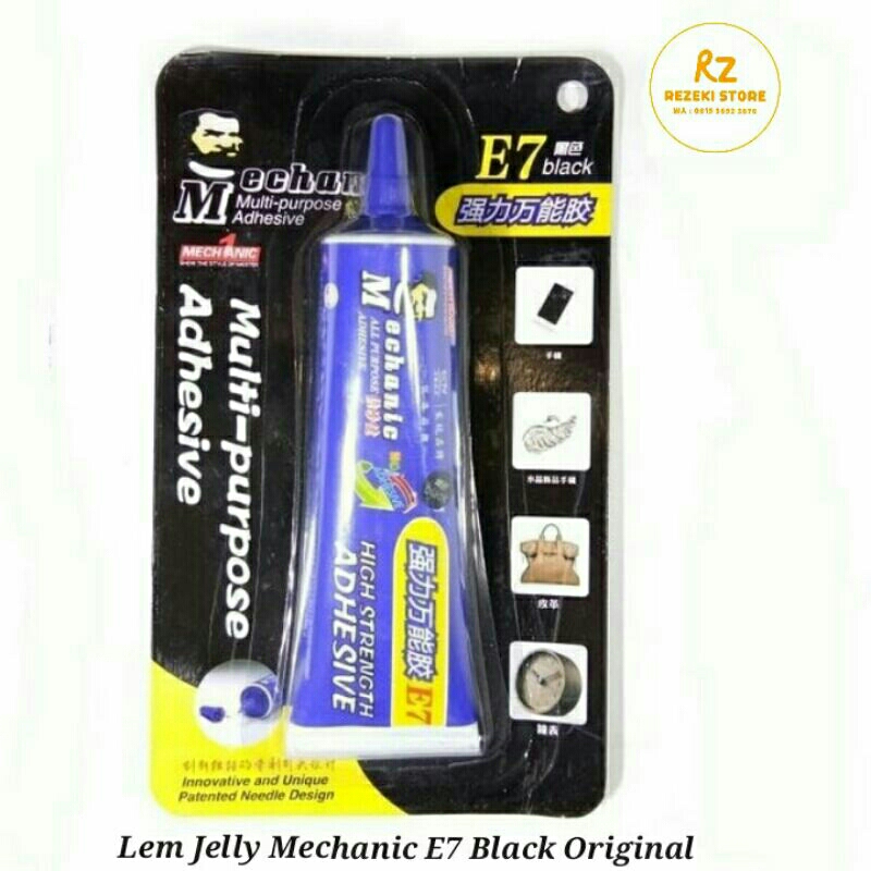 Lem Jelly Lcd Touchscreen Mechanic E7 Black Original