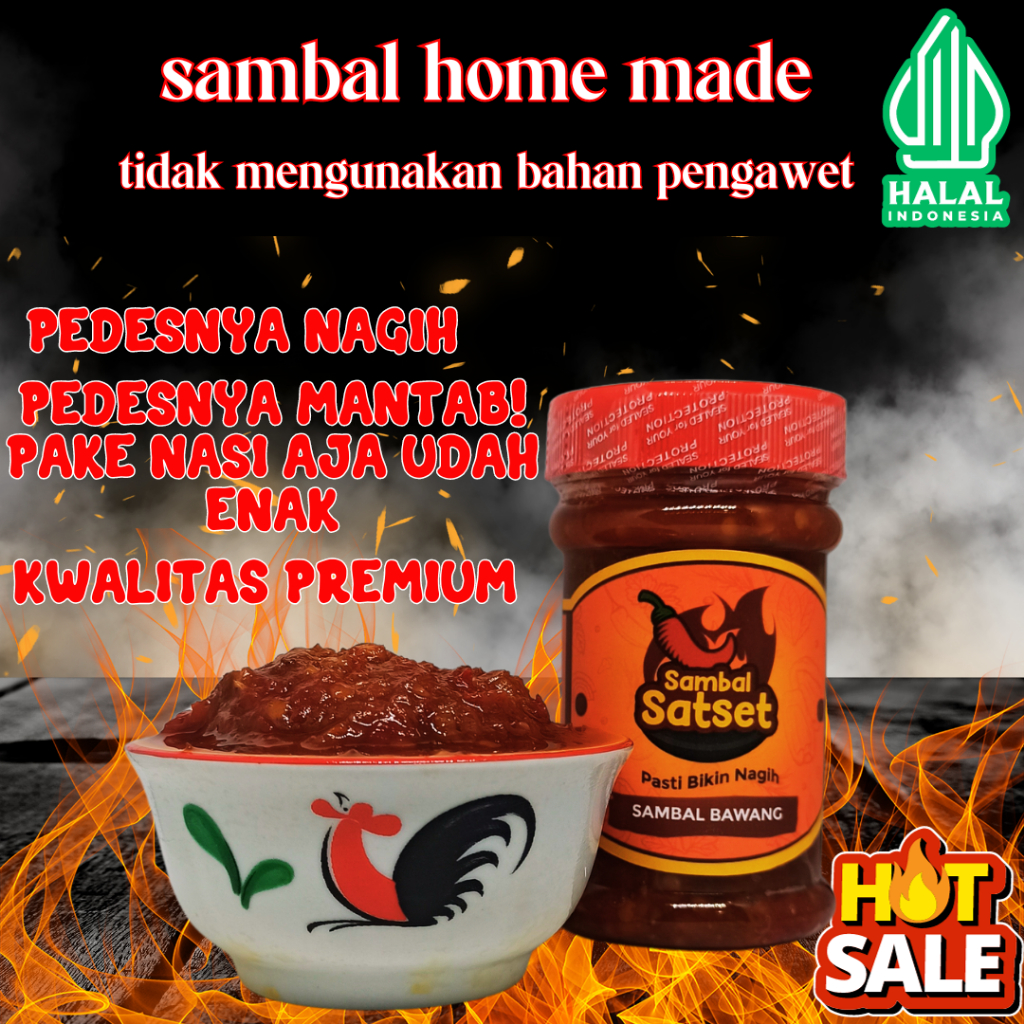 

Sambal Bawang Pedas 150 ml PREMIUM