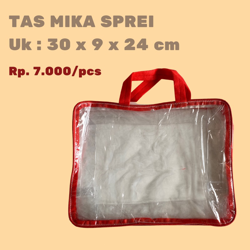 MC PACKAGING | Tas mika sprei 30x9x24cm
