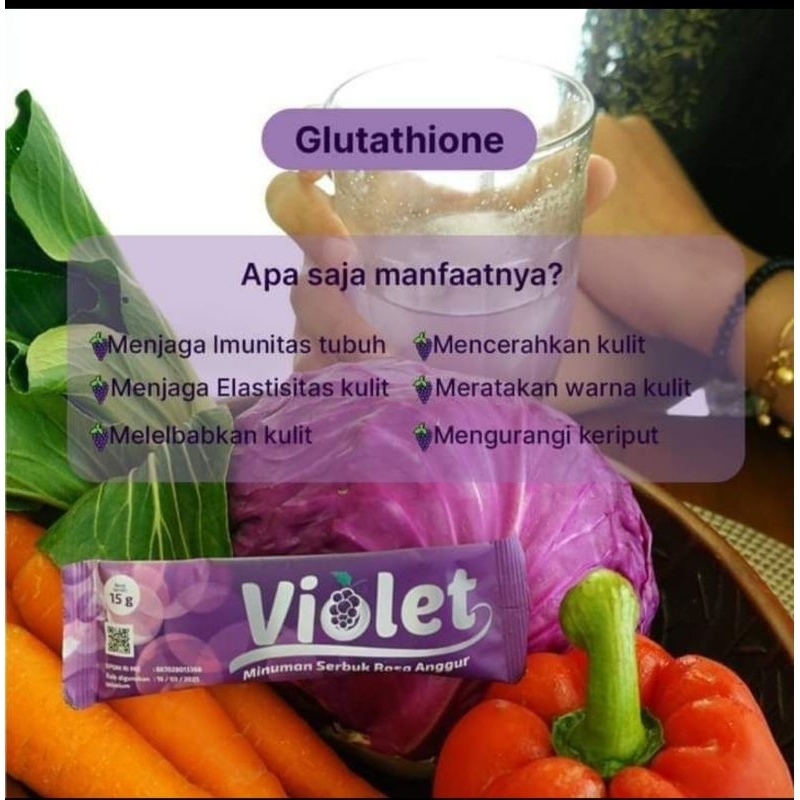 Violet collagen Basu