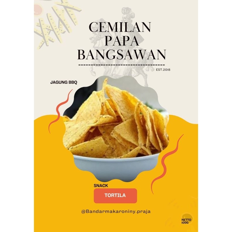 

Tortila Jagung BBQ
