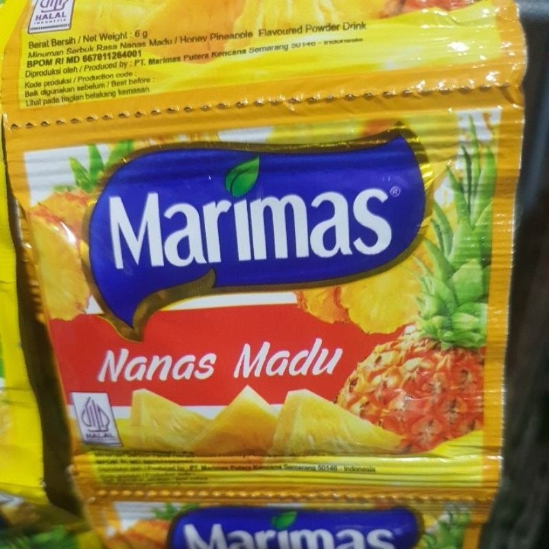 

Marimas Nanas Madu 1renceng (10pcs)