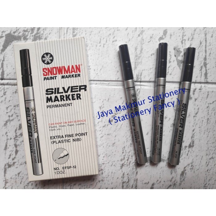 

Spidol Permanen Silver