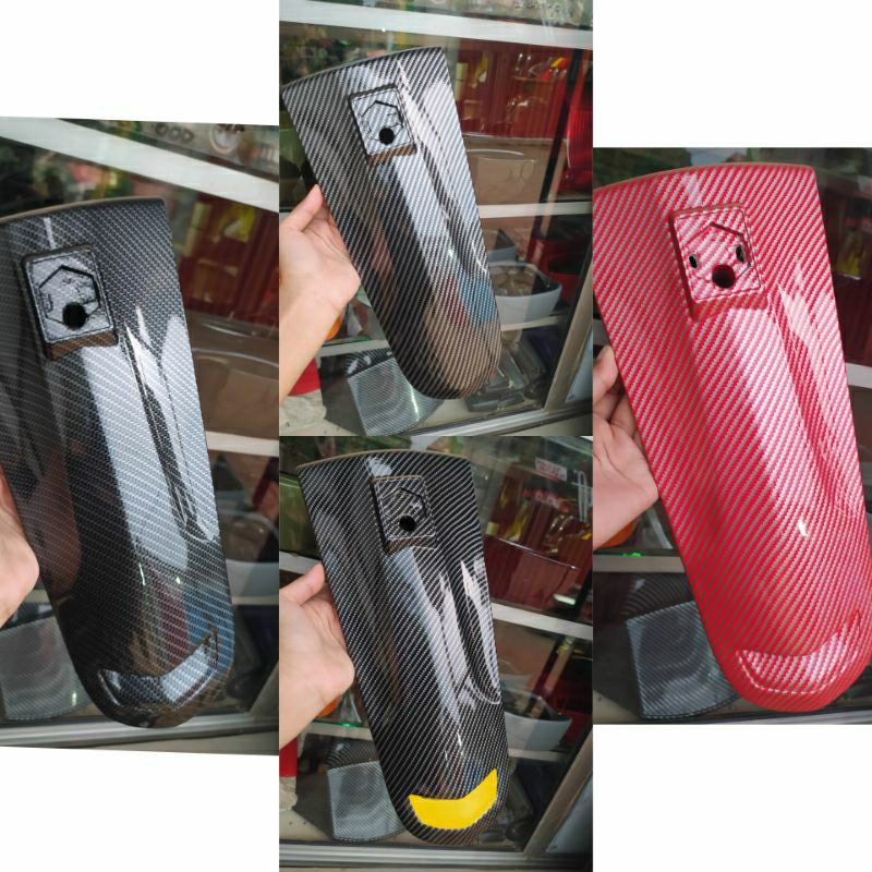 dasi vespa matic s 3v LX hidung vespa matic carbon